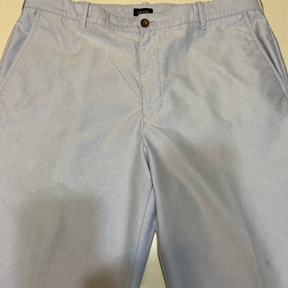 Izod Chambray slacks size 38x32
